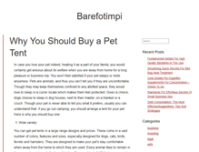 Tablet Screenshot of barefootimpi.org
